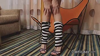 Blonde Spinner Plays With Cock On Pov Casting