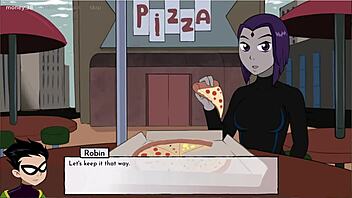 Full-fledged sex with Raven and Jinx in 18th Titans episode