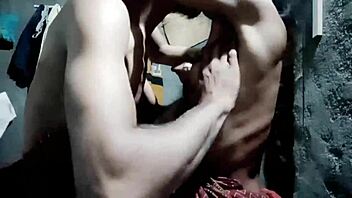 Sexy kissing scenes with Indian babe and natural tits! 😘