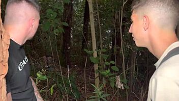 bbg guys bang horny latina lost in the mountains