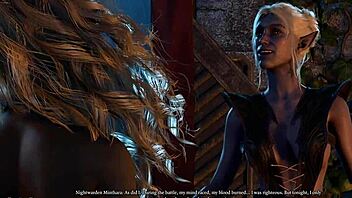 I-I can't believe Minthara's futa sex scene in Baldur's Gate 3!