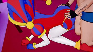 Pomni wants sex again in this amazing cartoon adventure