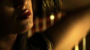 Erotic brunette milf dancer