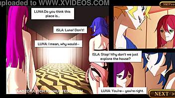 haunted haven is an erotic anime hentai adventure full of spooky surprises