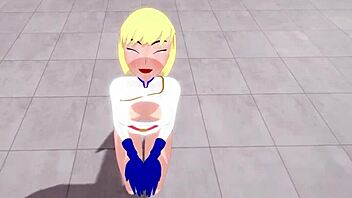 Power girl gets pov fucked by superman in fantasy 😏