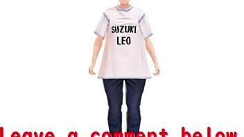 アニメ娘が小さなマイクロビキニで泳いで乳首チラ