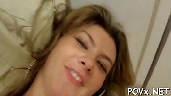 Rock hard dude uses his 10-pounder to nail wet pussy hole