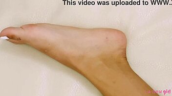 Beautiful brunette in hot photoshoot with stepmother and stepdaughter