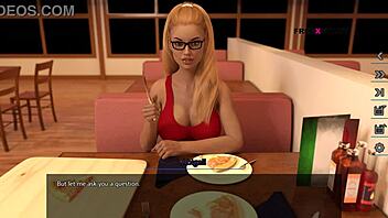 Dreams of Desire - Aby gives blowjob to Alex in the car and swallows his cum