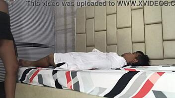 Horny Doctor Sucks Cock Of Patient In Recovery.