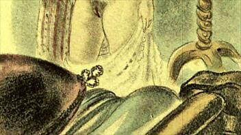 vintage erotic illustration from retro comics