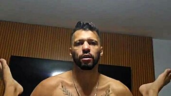 Brazilian Guy Teases With Big Black Cock Before Assfucking Passionately In Amateur Scene