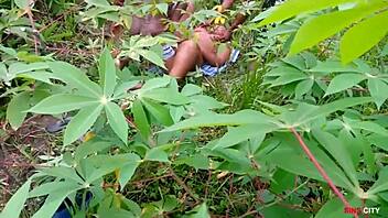 Farm trips with step sis always turn into wild fun. We can’t resist the country vibes!