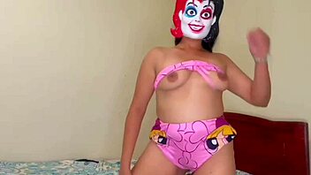 Alone, she masturbates wishing for hard penetration in her pussy and ass, stepmom teases with homemade porn video