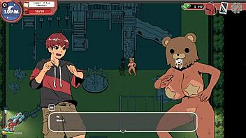 Big tits and deepthroat action in taboo hentai game