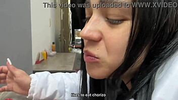 Little slut, wanna sneak off with a fan you just met?