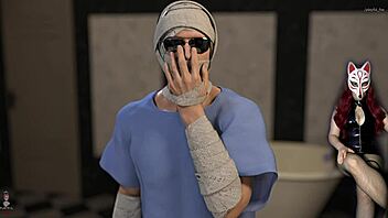 milf gets creampied in bdsm dungeon.