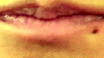 fifi foxx devours gummy bears in close-up mouth vore