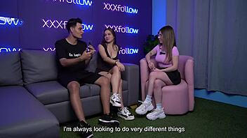 Little 18+ Colombian Majo Cute shows how to squirt in hot homemade casting with Dani Ortiz