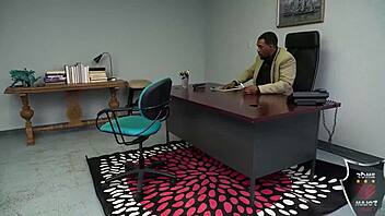 Short-haired Riley Nixon, let me tell ya, gets slammed by Rome Major’s huge cock