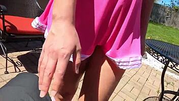 teen cheerleader, wanna know how stepdad filled me up with creampie?