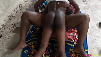 cheating wife opens her big pussy and moans as contractor's dick pounds her creamy pussy