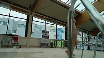 Marusia and Melisa Darkova Dive into Underwater Lesbian Fun. A Sexy Pool Adventure Awaits!