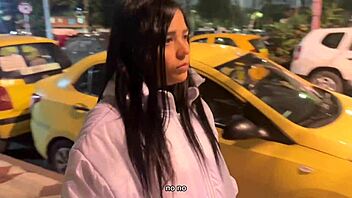 Little slut, wanna sneak off with a fan you just met?