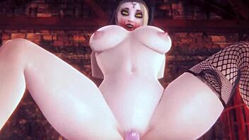 house dimitrescu compilation with alcina from resident evil village