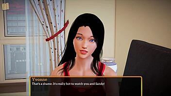 My new family member flaunts her big ass in this cartoon adventure