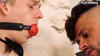 Watch the twink get spanked by his master! 😈