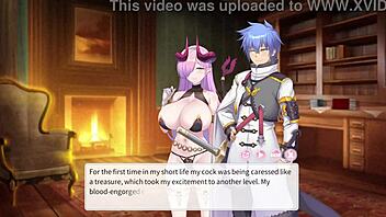 doris's perfect pussy clamps around that big cock