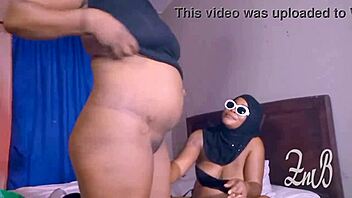 Zainab and Blacka in lesbian encounter