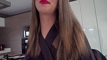 Tell me, how does a new French blonde like Mégane Lopez handle her casting interview?