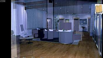 Finding way around isabella's house after night out.