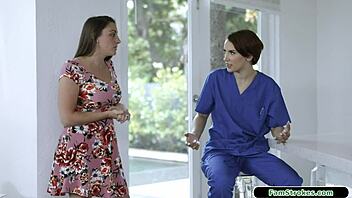 19yo Nurse Stepsis Strokes Stepbro with Skilled Hands