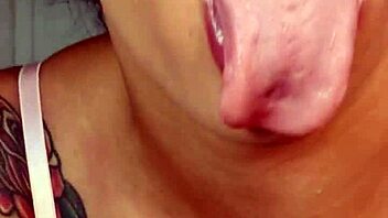 Claudia Bavel Compilation - Sucking and Jerking Before Intense Missionary Fuck