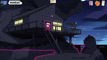 The gems are in control in this animated porn