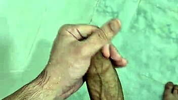 Why does this cute guy jerk off until cumming in the shower?