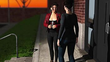 ramona 69s with tifany rocha in sheer red swing