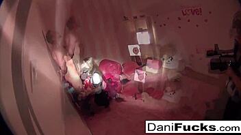 Sexy dani blows anonymous man with big tits and ass for hardcore cumshot!