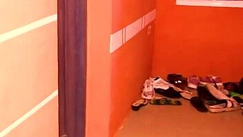 My husband bangs co-wife while I masturbate hard at the door