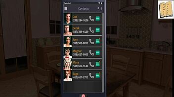 Finding way around isabella's house after night out.