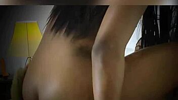 Feel The Passion Of This Ebony Brunette's Big Tits And Ass With Monster Cock.