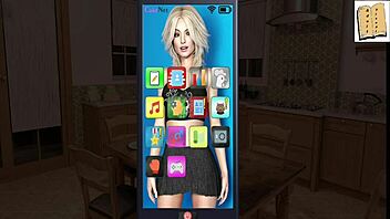 Finding way around isabella's house after night out.