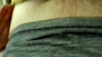 Emo brunette teen 18+ teases in lingerie then gives blowjob