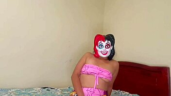 Alone, she masturbates wishing for hard penetration in her pussy and ass, stepmom teases with homemade porn video