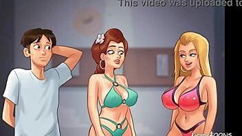 College babes play spin the bottle for big dick