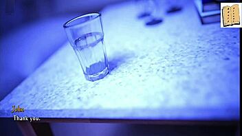 Finding way around isabella's house after night out.