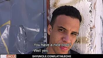 Dialogic-Provocative Think this straight Latino can handle riding big uncut cock for cash?